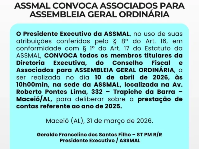 ASSEMBLÉIA GERAL ORDINÁRIA