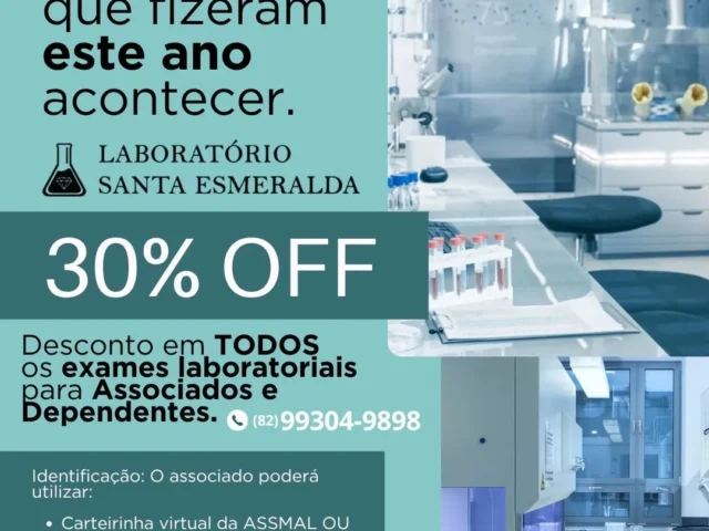 A ASSMAL segue fortalecendo parcerias e garantindo mais benefícios para seus Associados!