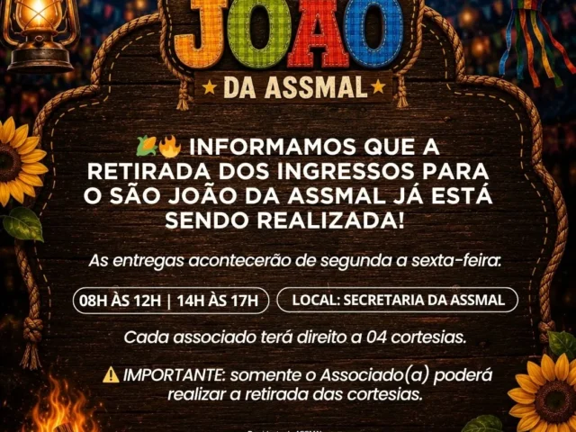 O São João mais apaixonado do ano está chegando… e a retirada dos ingressos já começou!