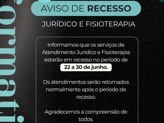 COMUNICADO IMPORTANTE