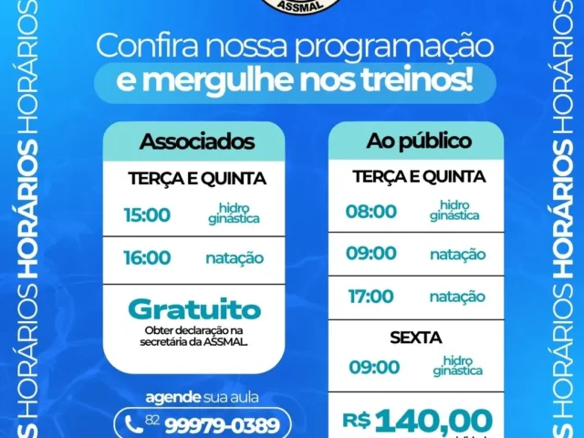 HIDROGINASTICA E NATAÇÃO