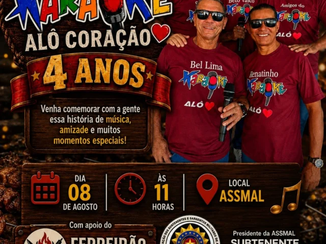 A festa já tem data marcada!