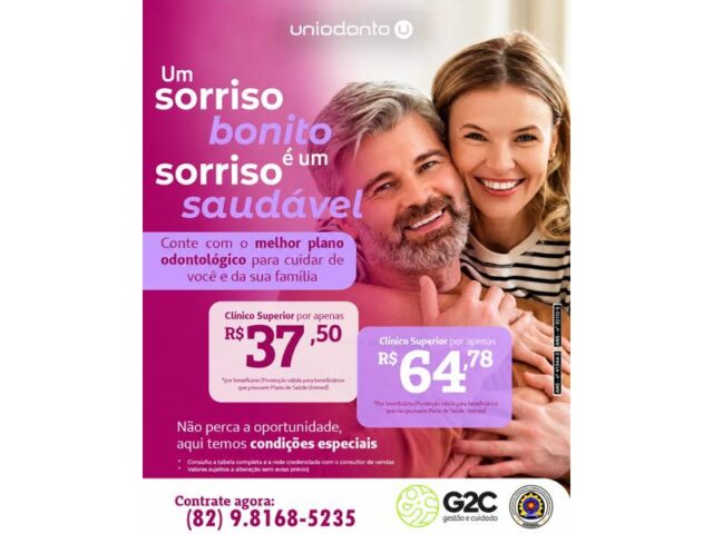 UNIODONTO – UM SORRISO BONITO É UM SORRISO SAUDÁVEL