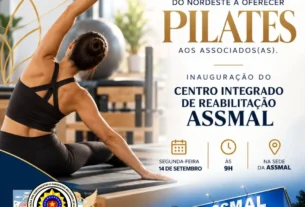 ASSMAL É A PRIMEIRA ASSOCIAÇÃO MILITAR DO NORDESTE A OFERECER PILATES AOS ASSOCIADOS E ASSOCIADAS