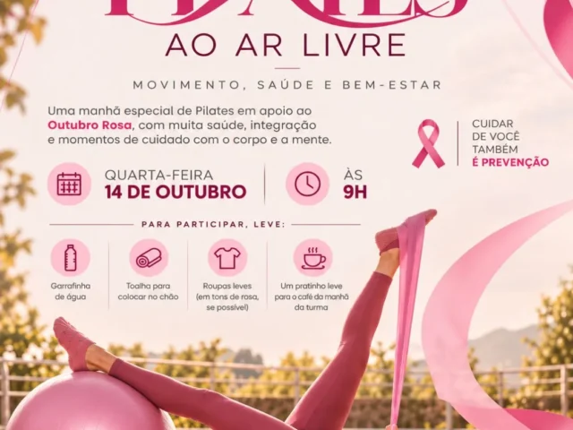 PILATES AO AR LIVRE NA ASSMAL